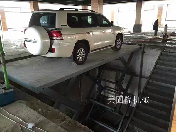 乐东双跨固定式升降货梯价格